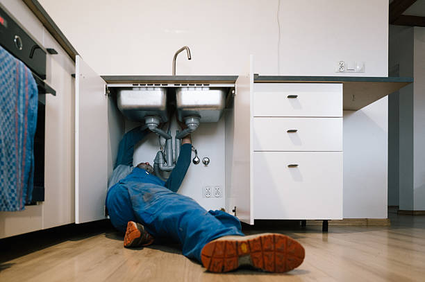 Professional Leak Detection technician working in Kimberly, WI